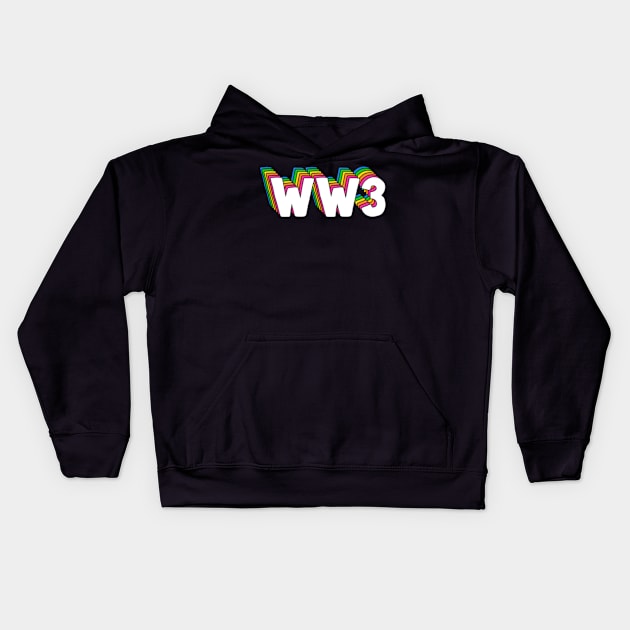 World War 3 Memes Kids Hoodie by BrandyRay